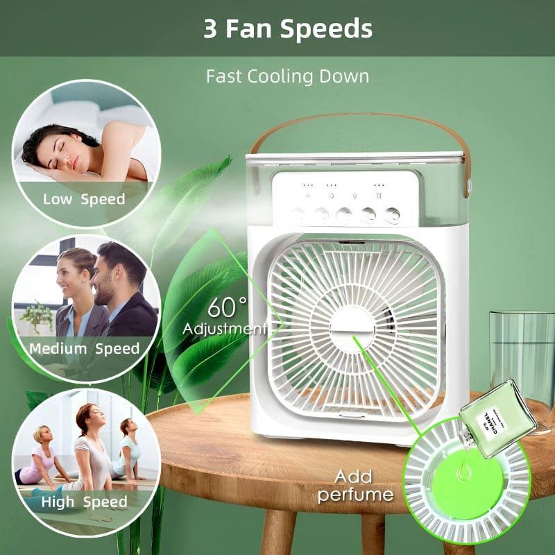 3 In 1 Mini Portable USB AC Cooling Fan