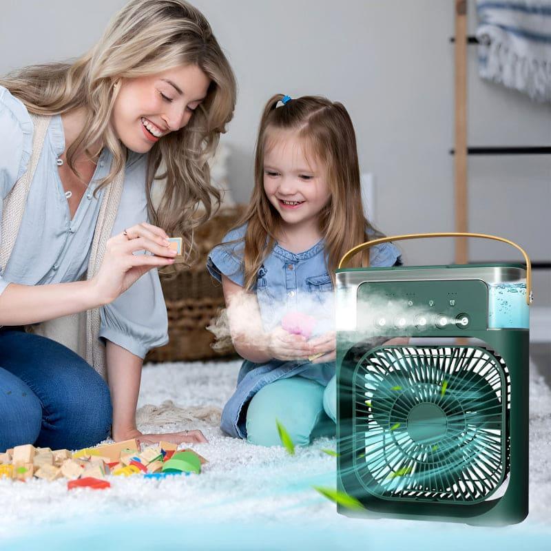 3 In 1 Mini Portable USB AC Cooling Fan