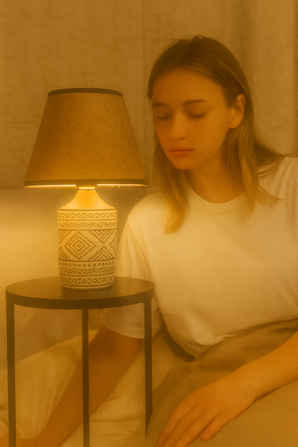 Table Lamps with Fabric Shades