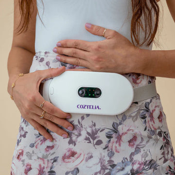 Smart Menstrual Heating Belt with Vibration – USB Powered