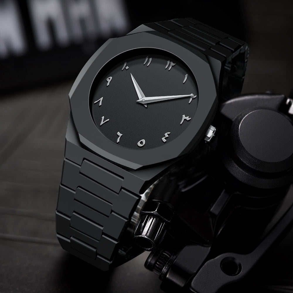 ARABIC AURA BLACK WATCH