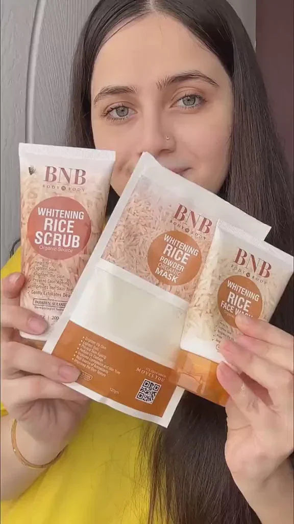 BUY 1 Get 1 Free ,BNB Rice Kit With 7 Hair Food Oil