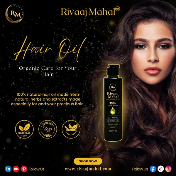Buy 1 Get 1 free Rivaaj Mahal Hair Oil Pack 2
